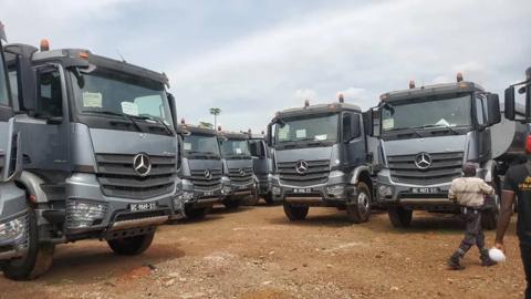 Mercedes-Benz trucks