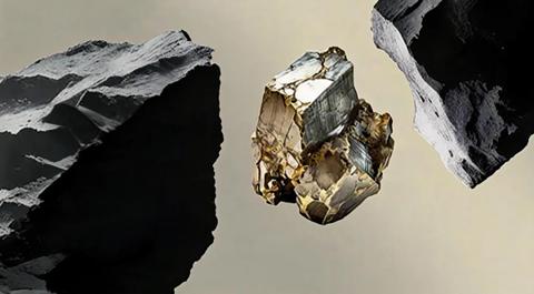 Ores and precious metals extracted from a mine